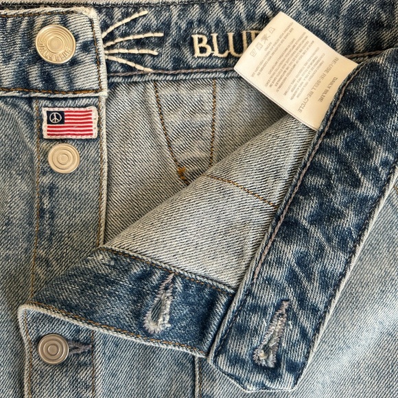 Daily Blue Denim Faye Skirt in Lake wash| size: M - Picture 12 of 13